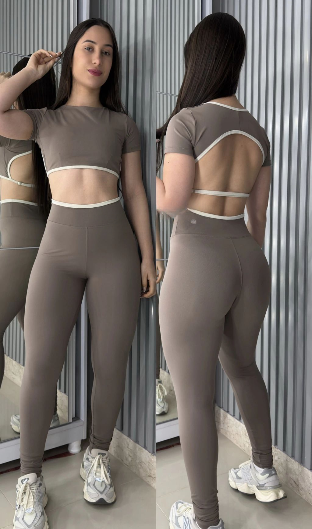 Conjunto Active poliamida premium com regulagem